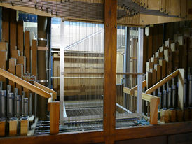 Sanierung der "Lötzerich" Orgel in St. Crescentius (Foto: Karl-Franz Thiede)